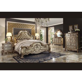 Acme Dresden Gold Bedroom Collection