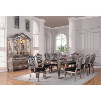 	
Acme Chantelle Buffet and Hutch in Antique Platinum