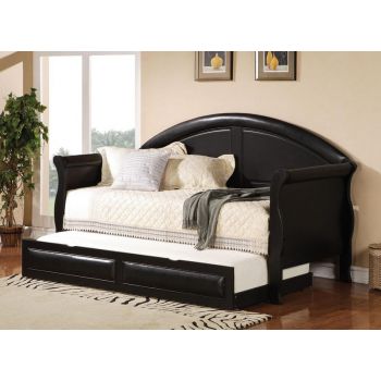 Rich Black Twin Size Daybed