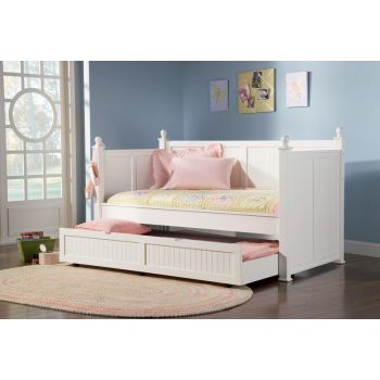 Semi-gloss White Twin Size Daybed