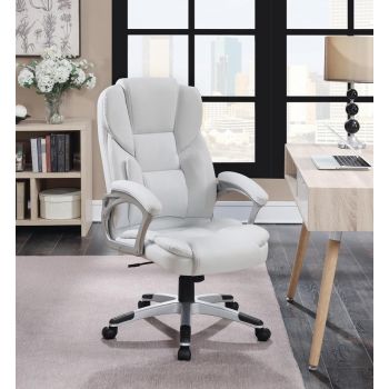 Executive White Finished Office Chair 