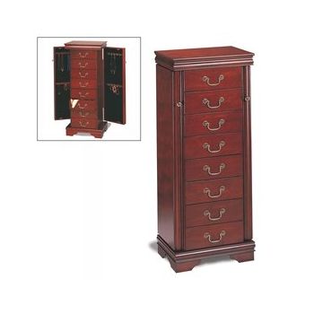 Louis Philippe Jewerly Armoire