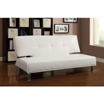 MODERN WHITE SOFA BED 