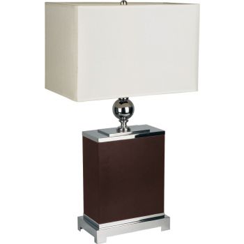 Table Lamp Cappuccino and Chrome
